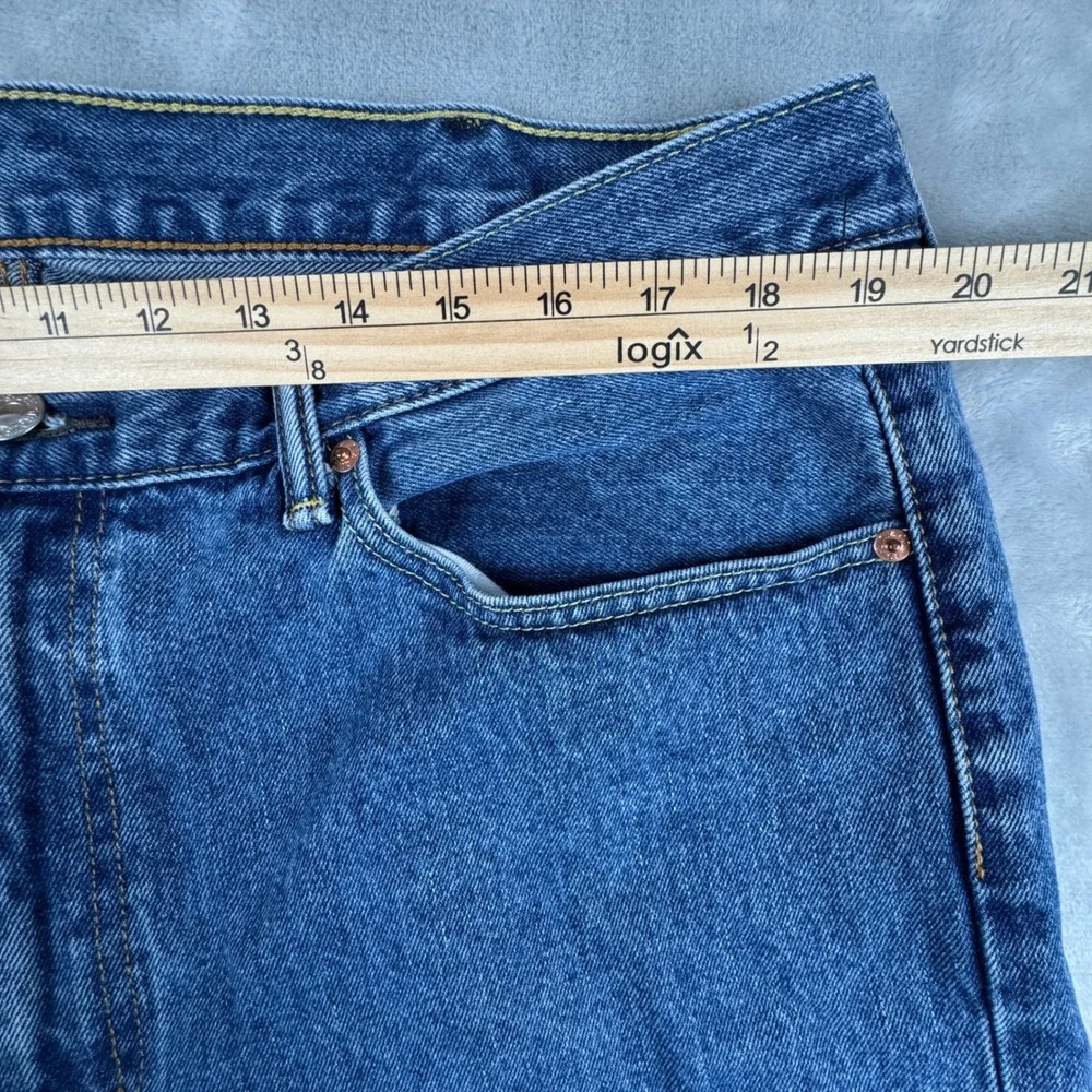 Levi's 505‎ Men's Regular Fit Straight Leg Blue Denim Jeans Size W40 L32